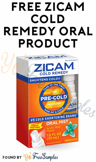 FREE Zicam Cold Remedy Oral Product From CrowdTap (Mission Required)