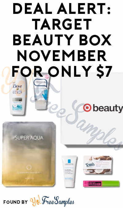 DEAL ALERT: Target November Beauty Box For $7 ($20+ Value) - Yo! Free ...