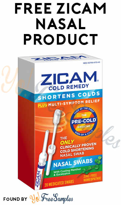 FREE Zicam Nasal Product From CrowdTap (Mission Required)
