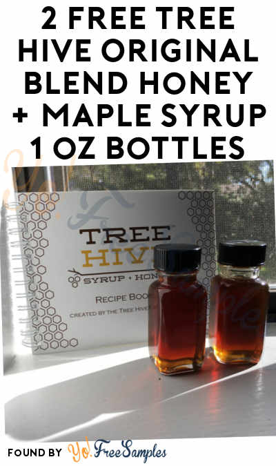 2 FREE Tree Hive Original Blend Honey + Maple Syrup 1 oz ...
