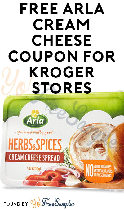 FREE Arla Cream Cheese Coupon For Kroger & Affiliate Stores