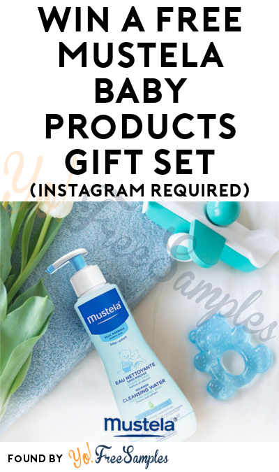 Win A FREE Mustela Baby Products Gift Set (Instagram Required)