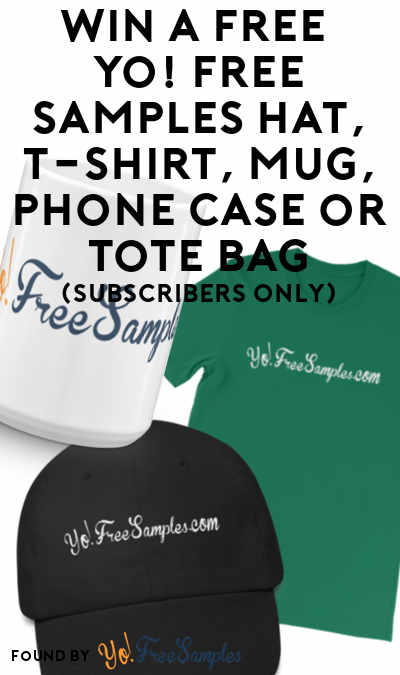 Win A FREE Yo! Free Samples Fanny Pack, T-Shirt, Hat, Mug, Socks, Polo Shirt, Phone Case or Tote Bag (Newsletter Subscribers Only)