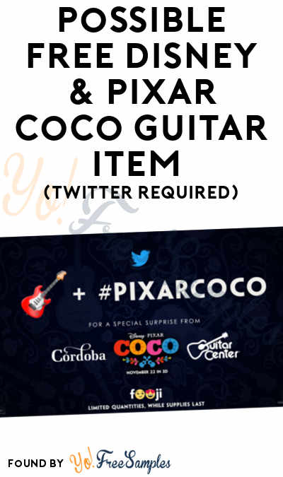Possible FREE $10 Guitar Center eGift Card (Twitter Required) [Verified Received]