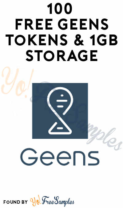 100 FREE Geens Tokens & 1GB Storage (Facebook or Twitter Follow Required)