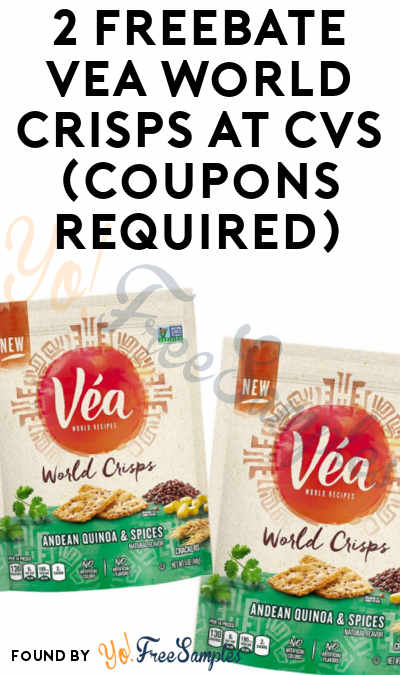 2 FREEBATE Vea World Crisps At CVS (Coupons Required)