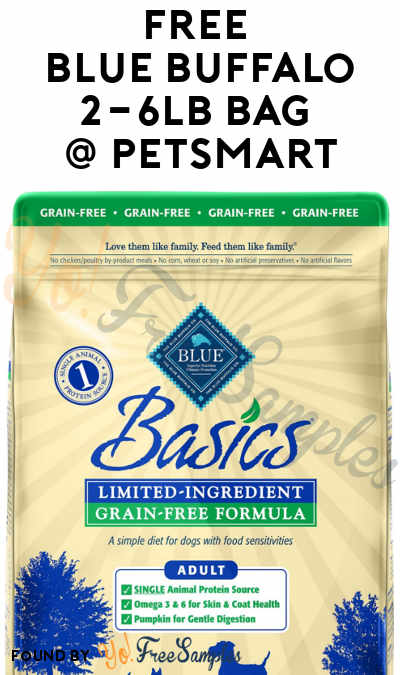 ENDS 12/18: FREE Blue Buffalo 2-6LB Bag At PetSmart With Coupon (PetPerks Members)