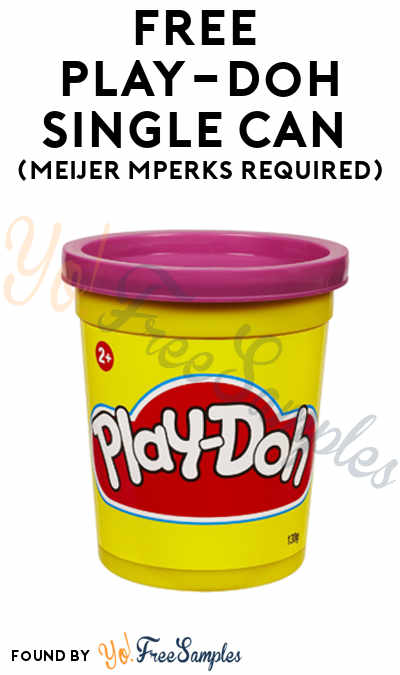 FREE Play-Doh Single Can (Meijer mPerks Required)