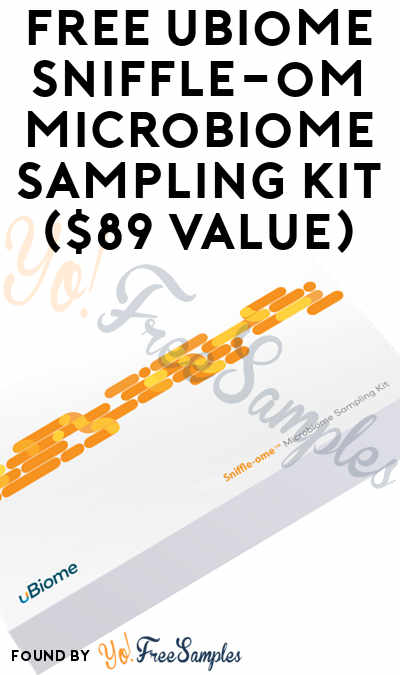 FREE uBiome Sniffle-om Microbiome Sampling Kit ($89 Value)