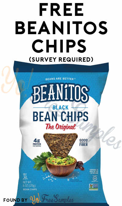 FREE Beanitos Chips (Survey Required)