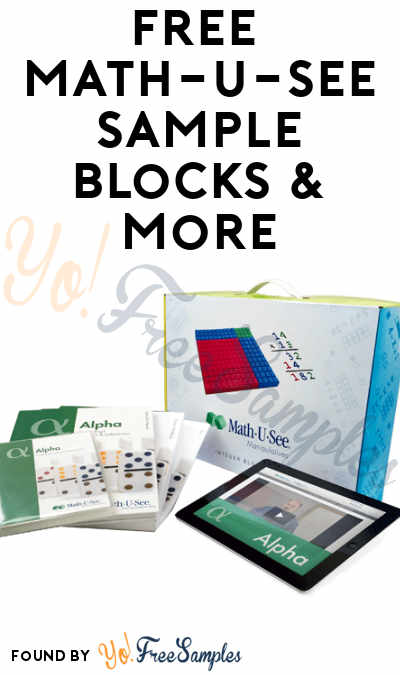 FREE Math-U-See Sample Blocks & More