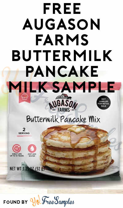 FREE Augason Farms Buttermilk Pancake Mix Sample