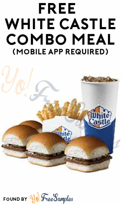 FREE Combo Meal At White Castle (Mobile App Required)