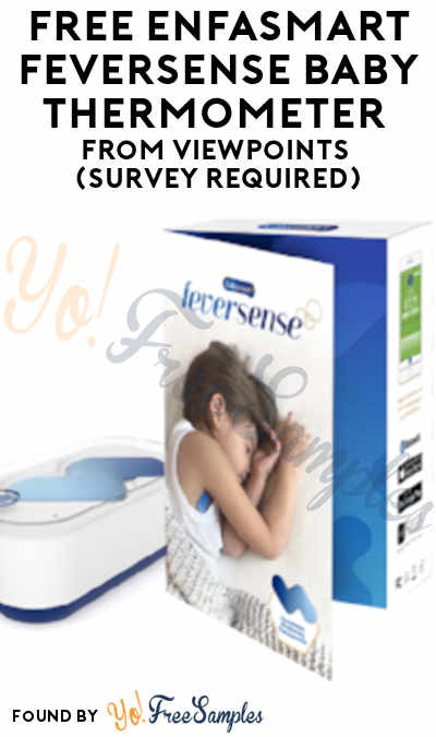 FREE EnfaSmart FeverSense Baby Thermometer Sample From ViewPoints (Survey Required)