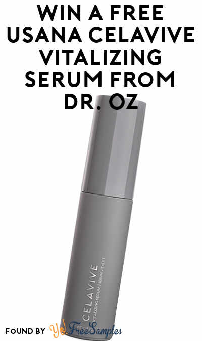 Win A FREE USANA Celavive Vitalizing Serum From Dr. Oz