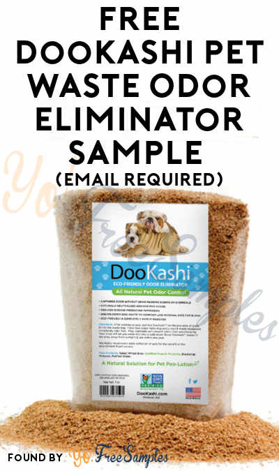 FREE DooKashi Pet Waste Odor Eliminator Sample (Email Required)