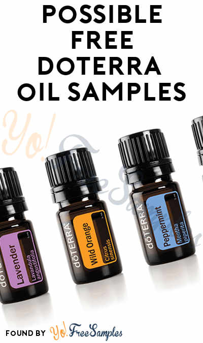 Possible FREE doTERRA Essential Oil Sample