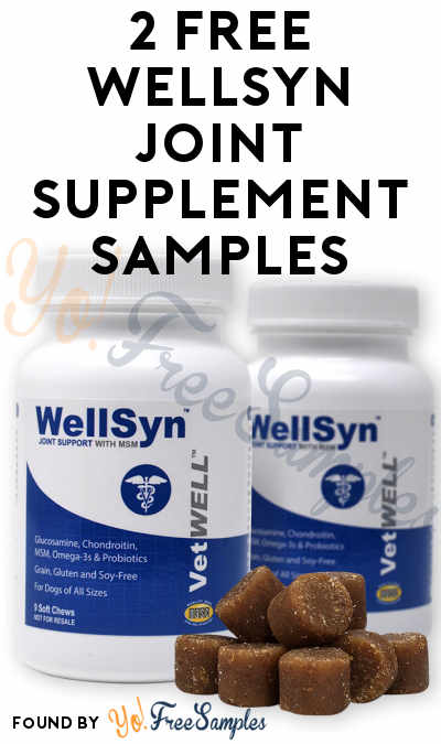 2 FREE WellSyn Joint Supplement Samples