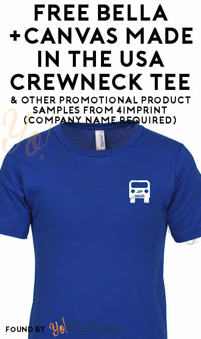 FREE Bella+Canvas Made in the USA Crewneck Tee & Other Promotional ...