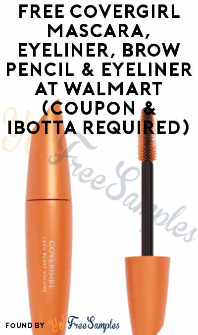 Fixed: FREE Covergirl Mascara, Eyeliner, Brow Pencil & Eyeliner At Walmart (Coupon & Ibotta Required)