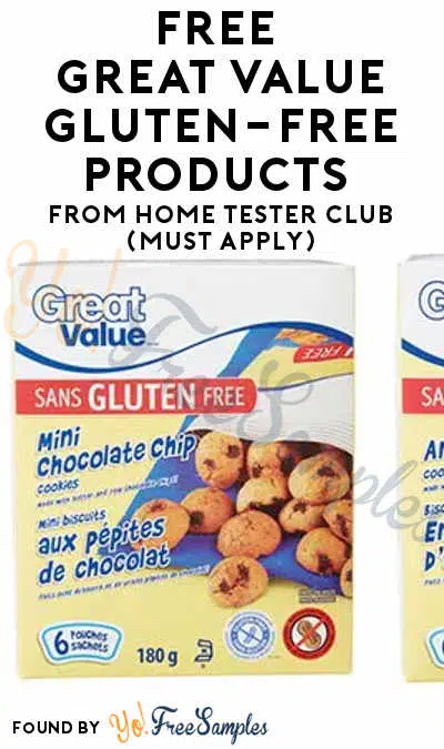 FREE Great Value Gluten-Free Products From Home Tester Club (Must Apply)