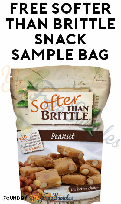 FREE Softer Than Brittle Snack Sample Bag