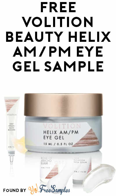 FREE Volition Beauty Helix AM/PM Eye Gel Sample