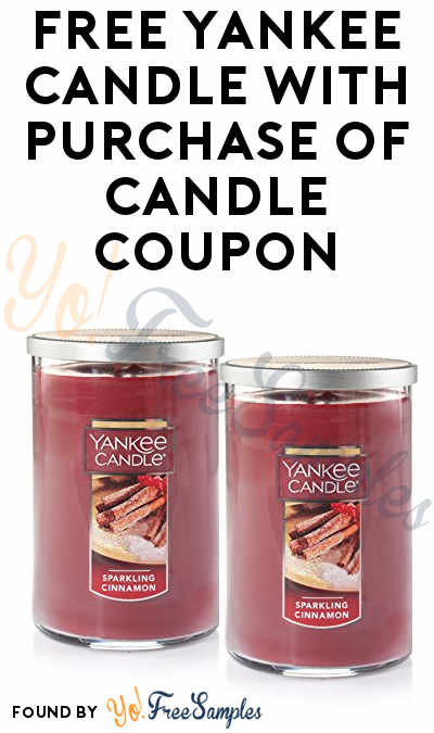 FREE Yankee Candle With Purchase Of Candle Coupon