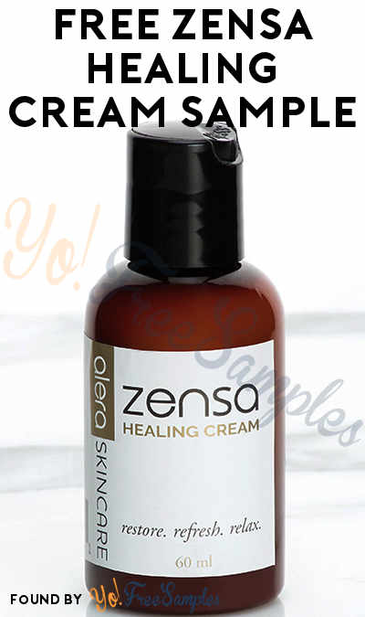 FREE Zensa Healing Cream Sample