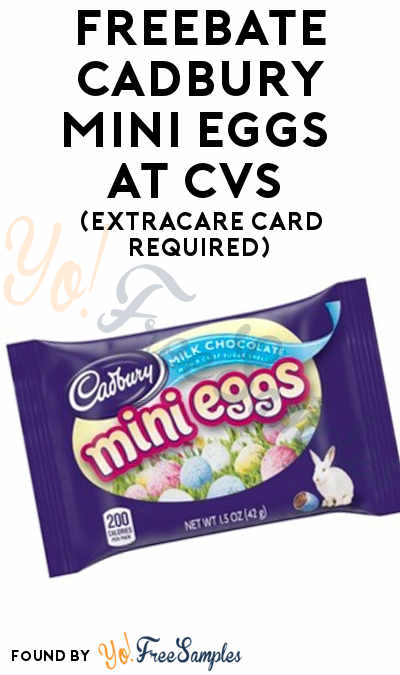 FREEBATE Cadbury Mini Eggs At CVS (ExtraCare Card Required)