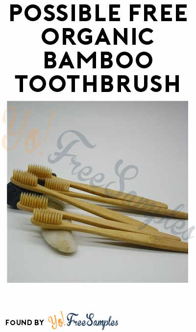 Possible FREE Organic Bamboo Toothbrush