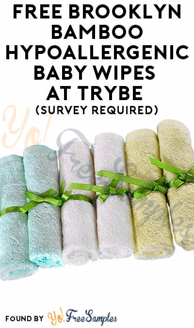 FREE Brooklyn Bamboo Hypoallergenic Baby Wipes At Trybe (Survey Required)
