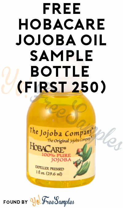 FREE HobaCare Jojoba Oil Sample Bottle (First 250)