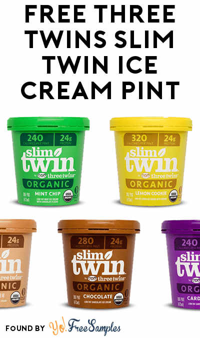 FREE Three Twins Slim Twin Ice Cream Pint