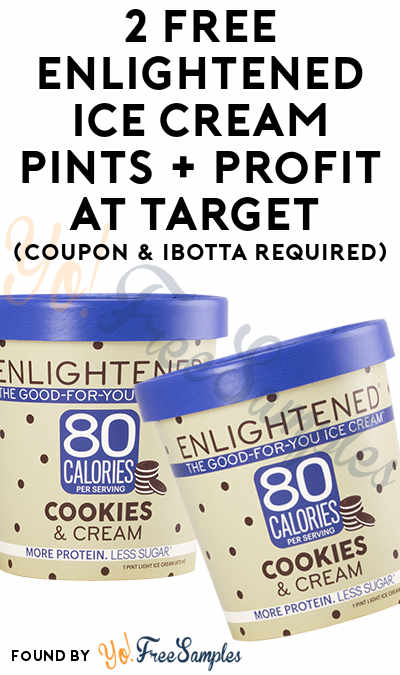 2 FREE Enlightened Ice Cream Pints + Profit At Target (Coupon & Ibotta Required)