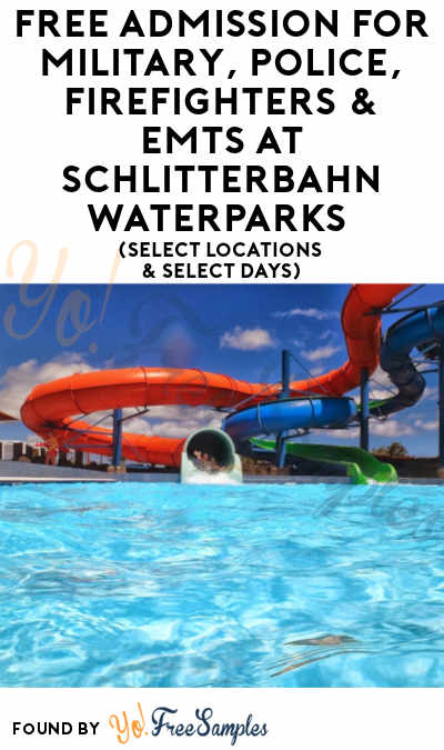 FREE Admission For Military, Police, Firefighters & EMTs At Schlitterbahn Waterparks (Select Locations & Select Days)