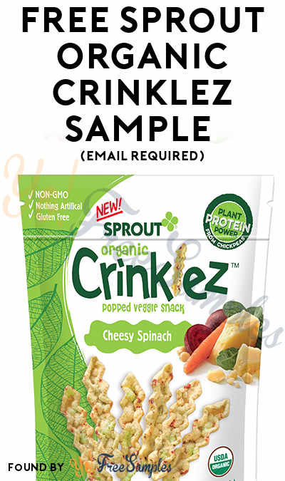 FREE Sprout Organic Crinklez Sample (Email Required) [Verified Received By Mail]