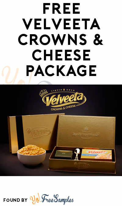 FREE Velveeta Crowns & Cheese Package For First 800