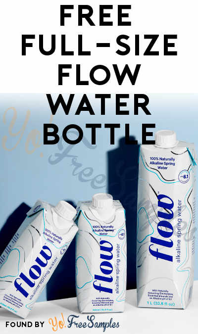 FREE Full-Size Flow Water Bottle Buy One Get One Coupon