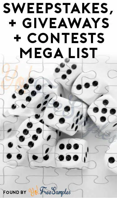 Sweepstakes, Contests & Giveaways Mega List For 9/27/2022