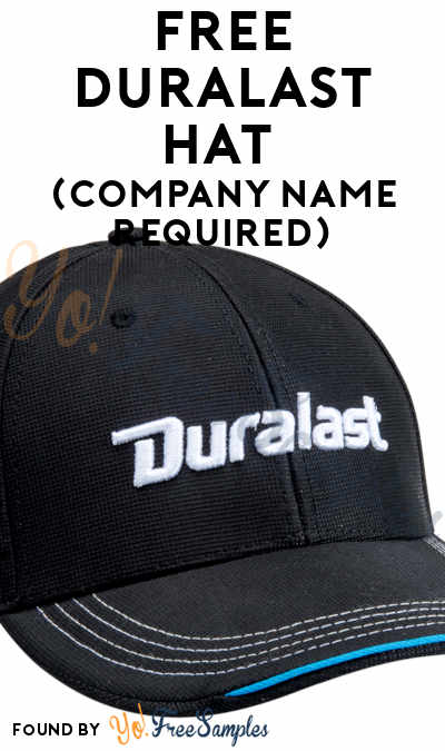 FREE Duralast Hat (Company Name Required)