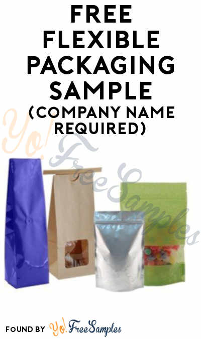 FREE Flexible Packaging Sample (Company Name Required)