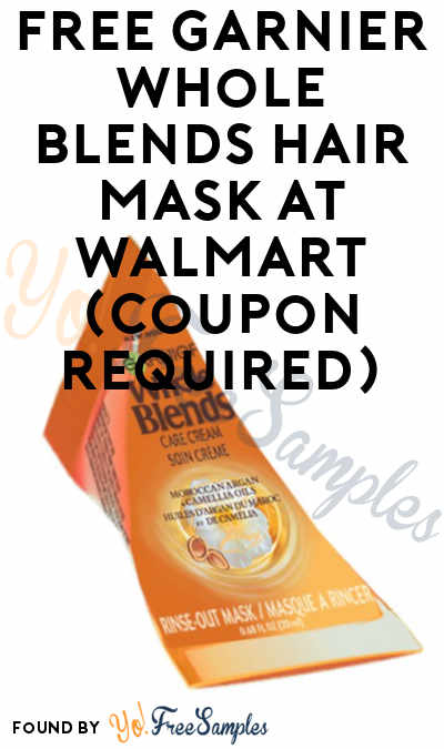 FREE Garnier Whole Blends Hair Mask At Walmart (Coupon Required)
