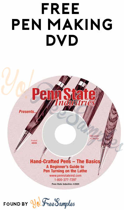 FREE Pen Making DVD