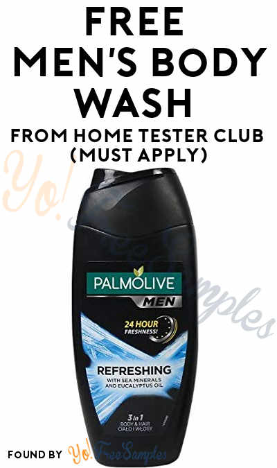 FREE Men’s Body Wash From Home Tester Club (Must Apply)