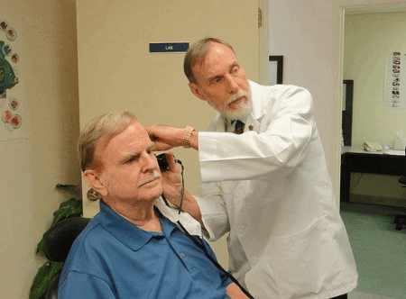 hearing aid exam