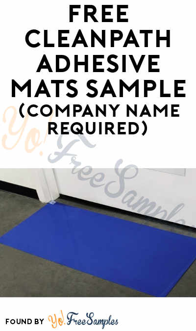 FREE CleanPath Adhesive Mats Sample (Company Name Required)