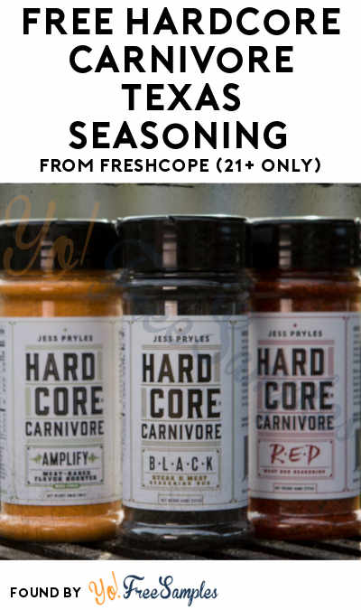 Free Carnivore Texas Seasoning From Freshcope 21 Only