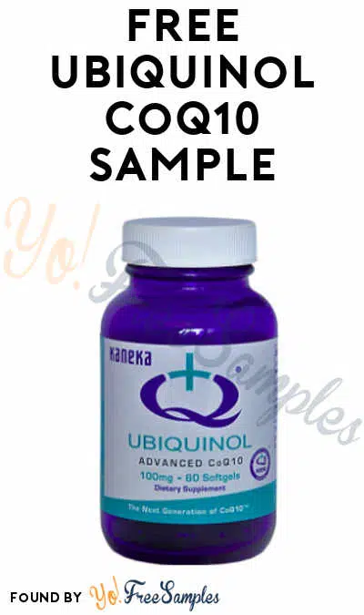 FREE Ubiquinol CoQ10 Sample