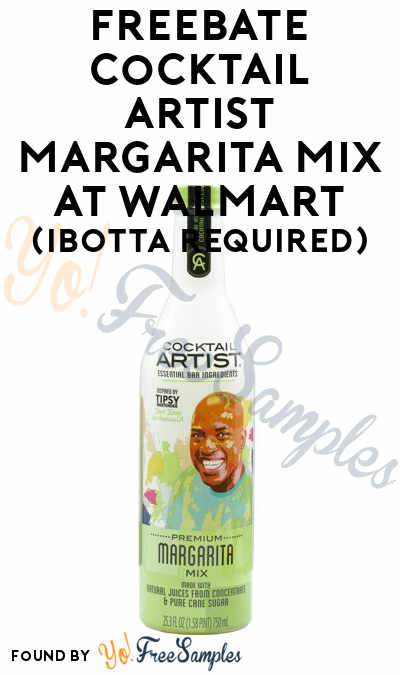 FREEBATE Cocktail Artist Margarita Mix At Walmart (Ibotta Required)